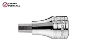 FACOM SOCKET BIT HEX SQ1/2X3/8 INCH ST.3/8