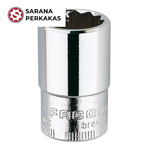 FACOM THIN SOCKET 3/8INX16.7MM OGV JB.3/8