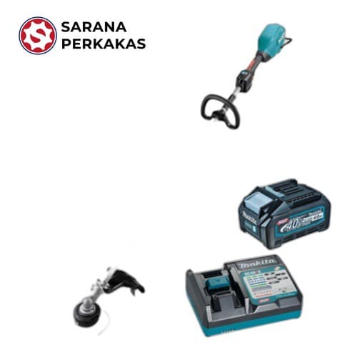 Makita Cordless Grass Trimmer UR017GM101 (40V) Unit Charger Battery