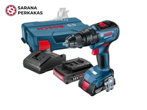 BOSCH CORDLESS HEAVY DUTY DRILL GSB 18V-50 2.0AH KIT