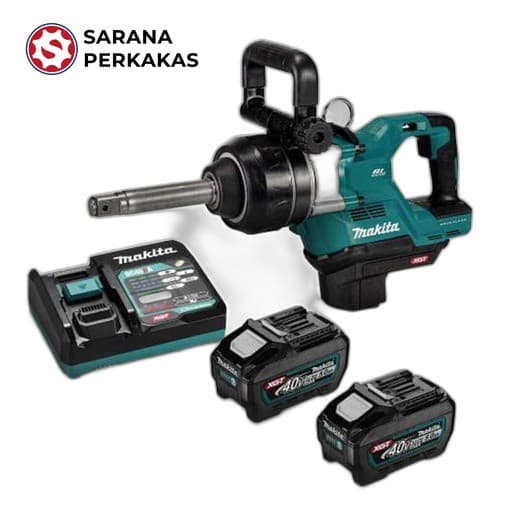 MAKITA Cordless Impact Wrench 1 Inch 40V SET Battery and Charger TW010GT201