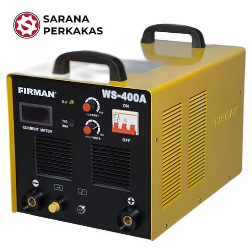 FIRMAN MESIN LAS / INVERTER WELDING MACHINERY WS-400A (47 A/10.4 KVA/68 V)