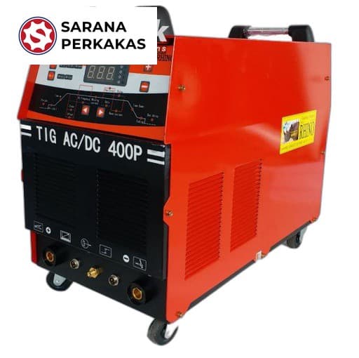 RHINO MESIN PLASMA CUTTING TIG AC/DC WELDER 400 P - MERAH