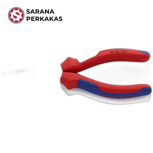 KNIPEX CHAIN NOSE SIDE CUTTING PLIERS 2505160