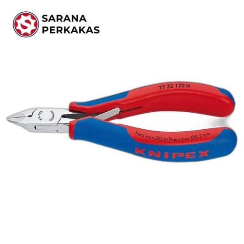KNIPEX Hard Metal Electronics Diagonal Cutter 7732120H