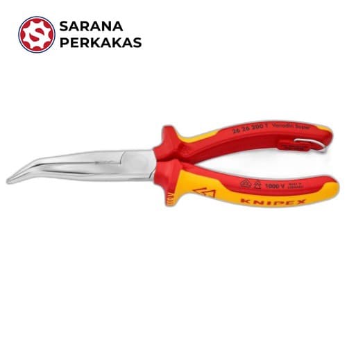 KNIPEX SNIPE NOSE SIDE CUTTING PLIERS TT 2626200TBK