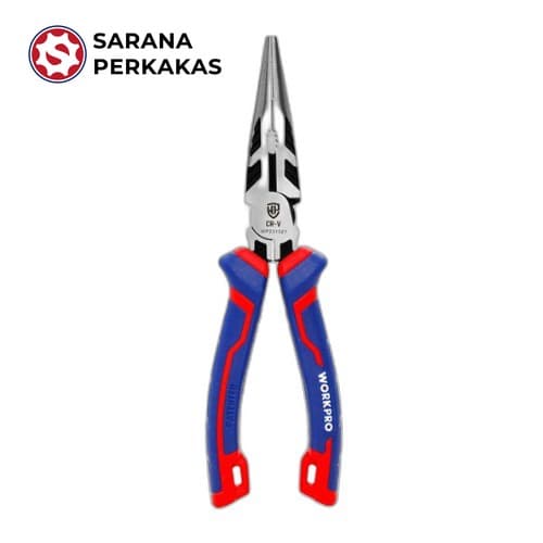 WORKPRO 200MM(8 INCH) CR-V LONG NOSE PLIERS WP231021