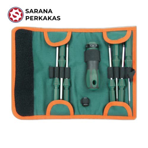 Jonnesway 9 Pcs Interchangeable Screwdriver Set
