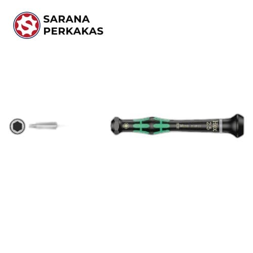 Wera Obeng Hex Nutdriver Mirco 2.5 x 60 mm 05118112001 Nutdriver