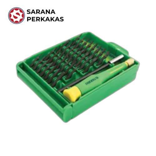TEKIRO Precision Screwdriver Obeng Set Persisi 30 PCS