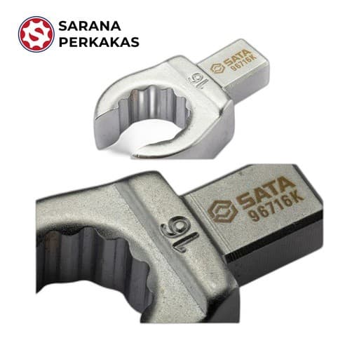 Sata Open Box End Fitting 9X12X16 mm