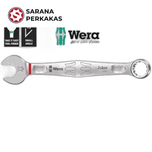 Wera Kunci Ring Pas 17 x 190 mm 05020208001 Joker Combination Wrench