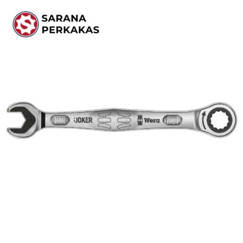 Wera Kunci Ring Pas Ratchet SW 12 x 170 mm 05073272001 Joker
