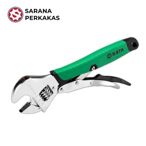 SATA 10 INCH LOCKING ADJUSTABLE WRENCH