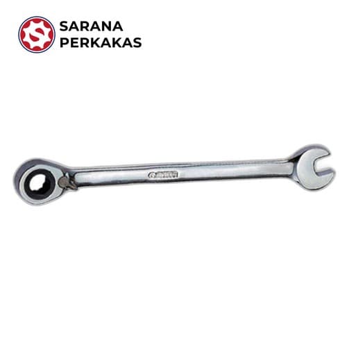 SATA Full Polish Reversible Ratcheting Wrench 16 mm