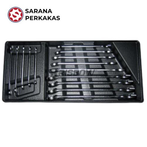 KRISBOW TRAY FOR COMBINATION WRENCH 14PCS