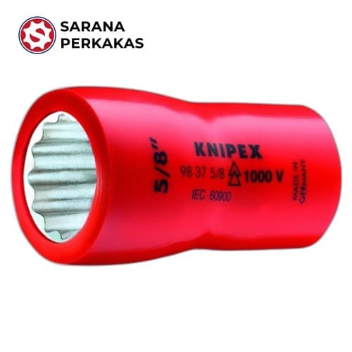 KNIPEX HEXAGON SOCKET WRENCHES, 3/8 Inch 98375/8 Inch