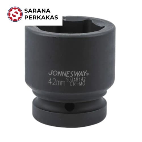 Jonnesway 1 Inch Dr. 6PT Flank Impact Sockets (mm)