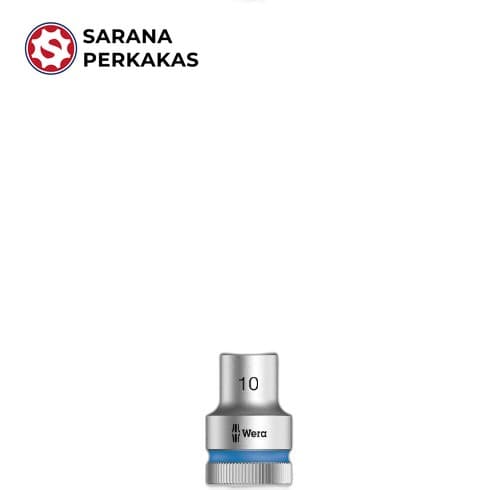 Wera Zyklop bit socket with 1/2 Inch drive holding function 8740 C HF Hex-Plus 10,0 x 140 mm