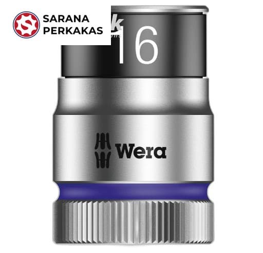 Wera Zyklop socket with 1/2 Inch drive, holding function 8790 HMC HF 16,0