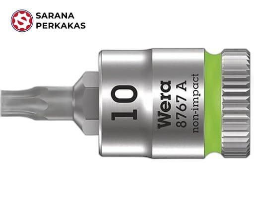 Wera Zyklop bit socket with 1/4 Inch drive 8767 A TORX 10 x 28 mm
