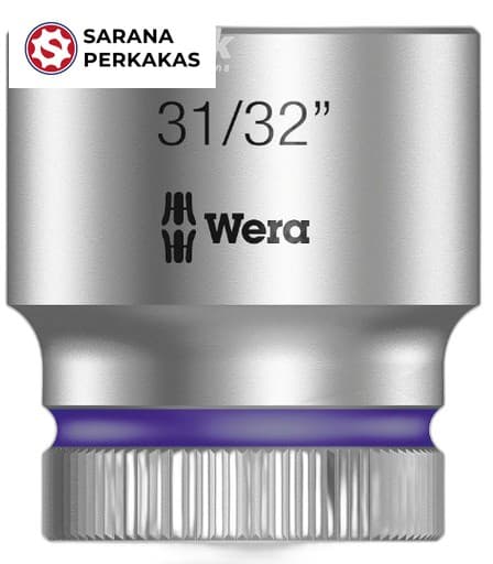 Wera Zyklop socket with 1/2 Inch drive 8790 HMC Zyklop Nuss 31/32 Inch