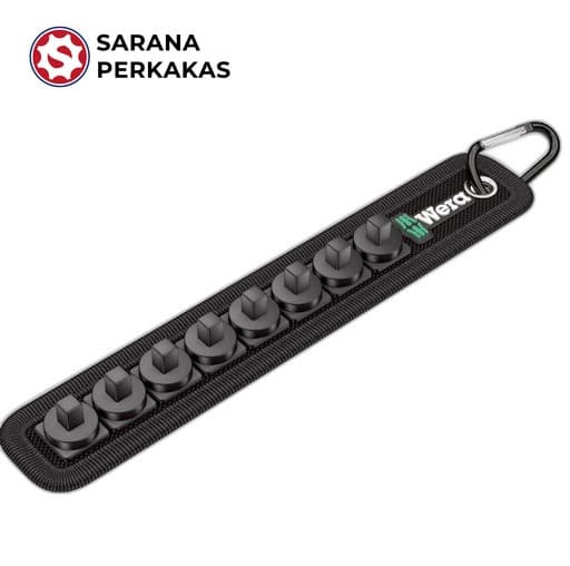 Wera Socket rail (textile belt), 9 location, unloaded Belt A 9 location unloaded