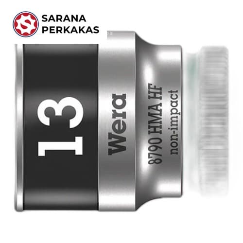 Wera Zyklop socket with 1/4 Inch drive, holding function 8790 HMA HF 6,0