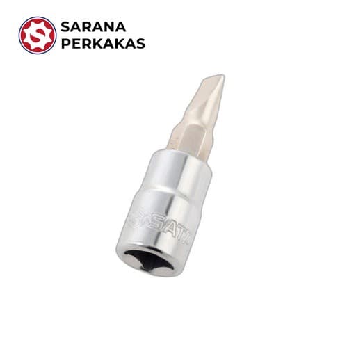 SATA 1/4Inch Dr. Bit Socket. Slotted 6.5 mm