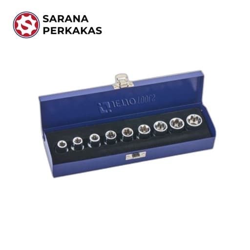 JETJO STAR SOCKET SET 1/2 inch 9 PCS 40 93
