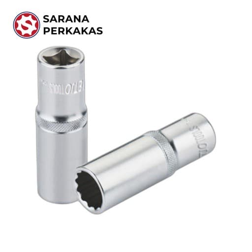 JETJO SOCKET DEEP WALL 1/2 inch DR12 PT 32 MM