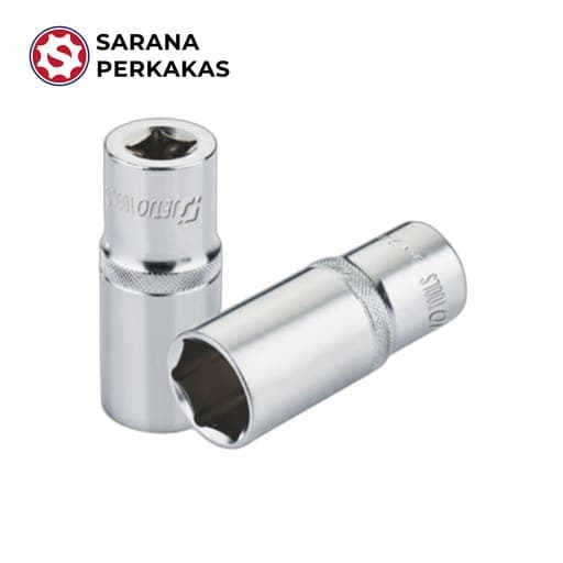 JETJO SOCKET DEEP WALL 1/2 DR6 15 MM