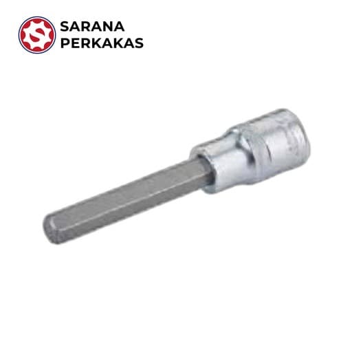 JETJO HEX BIT SOCKET 1/2 inch DR 6 X 100 MM