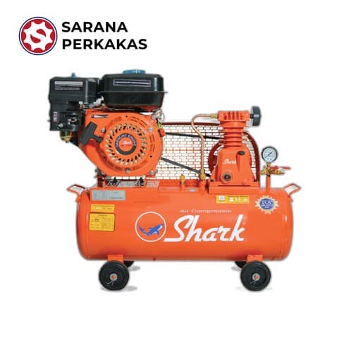 Shark Kompresor 10 HP With Motor 10 HP 3 Phase 12 Bar