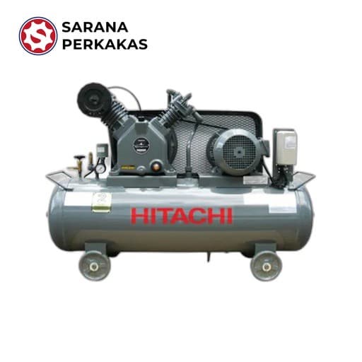 Hitachi Bebicon Kompresor (Air Compressor) Automatic Pressure 5.5P-9.5V5A (7.5HP/5.5KW/3Phase)