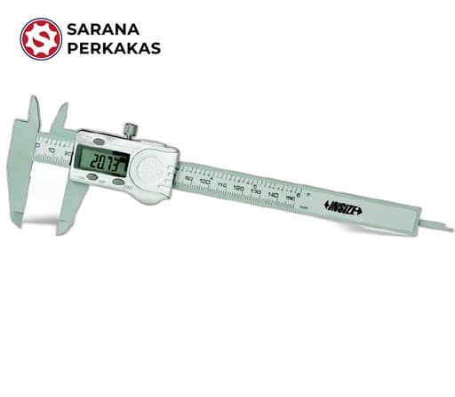 Insize Plastic Digital Caliper 0-150 mm / 0-6 inch