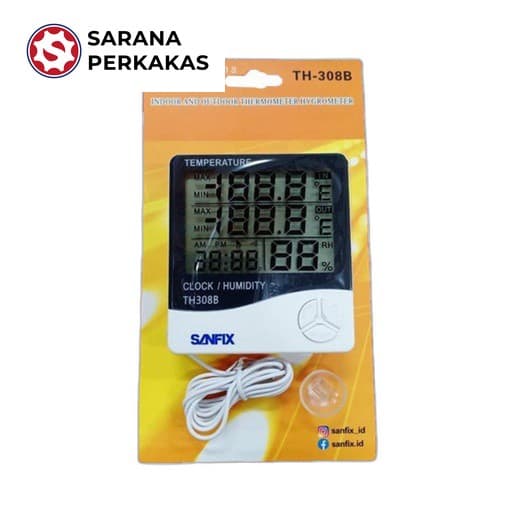 Sanfix Digital Thermometer Dan Hygrometer TH303BL