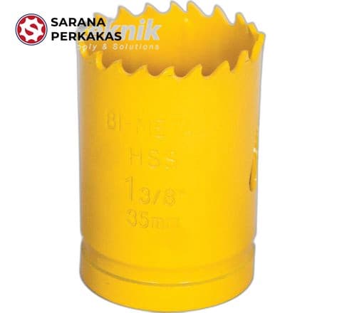 KRISBOW BI-METAL HOLE SAW 89MM IRAHS13