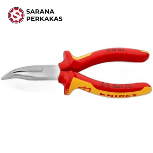 KNIPEX CHAIN NOSE SIDE CUTTING PLIERS 2526160