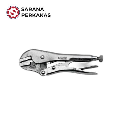 STANLEY LOCKING STRAIGHT JAW PLIERS 7 INCH