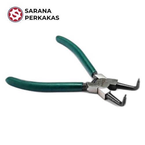 SATA GERMANY TYPE SNAP RING PLIERS INTERNAL OPEN CURVED 9 INCH