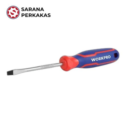 WORKPRO CR-V PARALLEL SCREWDRIVER WITH TRI-COLOR HANDLE 5.5X150MM WP221018