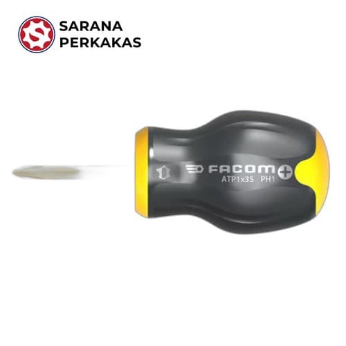 FACOM SCREWDRIVER STUBBY PH1 25MM ATP1X25PB