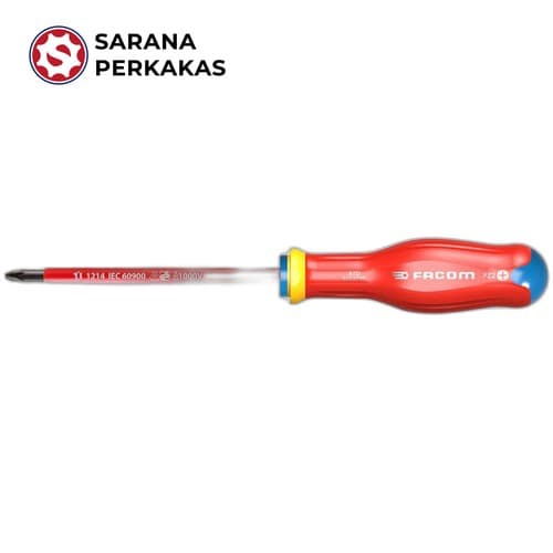 FACOM SCREWDRIVER INSULATED ATD2X125VE