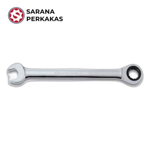 SATA Full Polish Combination Ratcheting Wrench 5/8 Inch