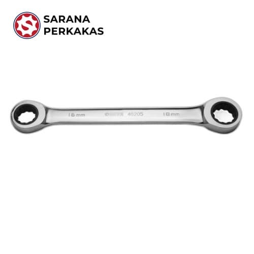SATA Full Polish Box End Ratcheting Wrench 22X24 mm