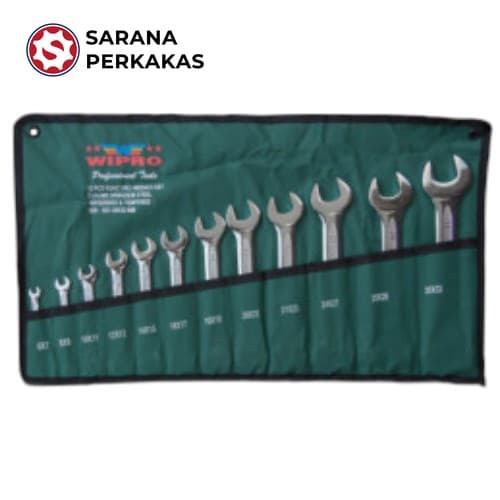 WIPRO KUNCI PAS METRIC SET (CR) CRV 12 Pcs (6 - 32 mm)