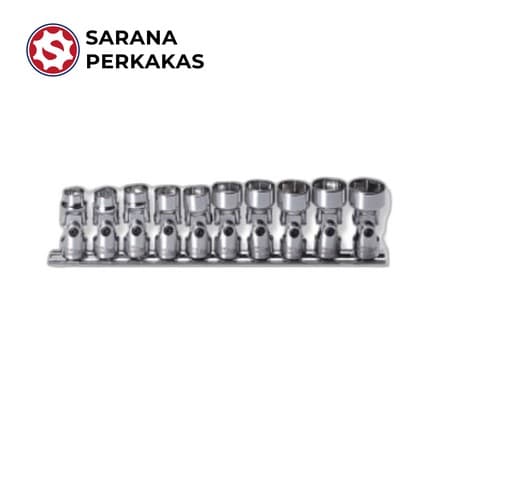 Jonnesway 10 Pcs 3/8 Inch DR. Flex Universal Socket Set