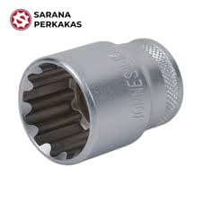 Jonnesway 1/2 Inch DR. Super Tech Sockets 17 mm