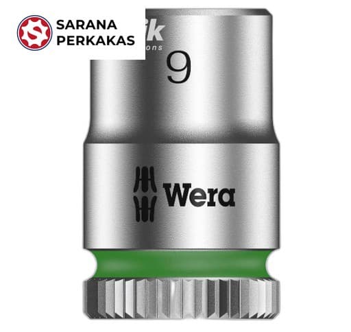Wera Zyklop socket 1/4 Inch 8790 HMA Zyklop Nuss 9,0